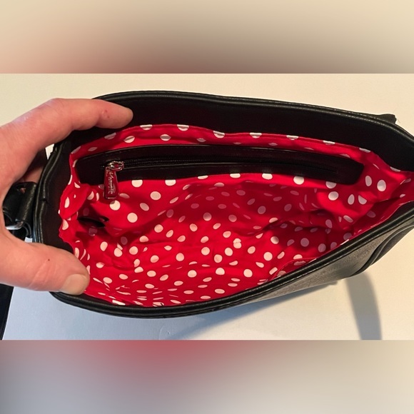Disney LoungeFly Box Lunch‎ Minnie Mouse Purse Crossbody Messenger Bag RARE - Picture 6 of 12